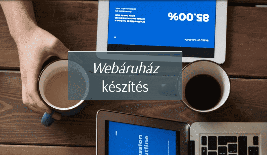 Webáruház készítés